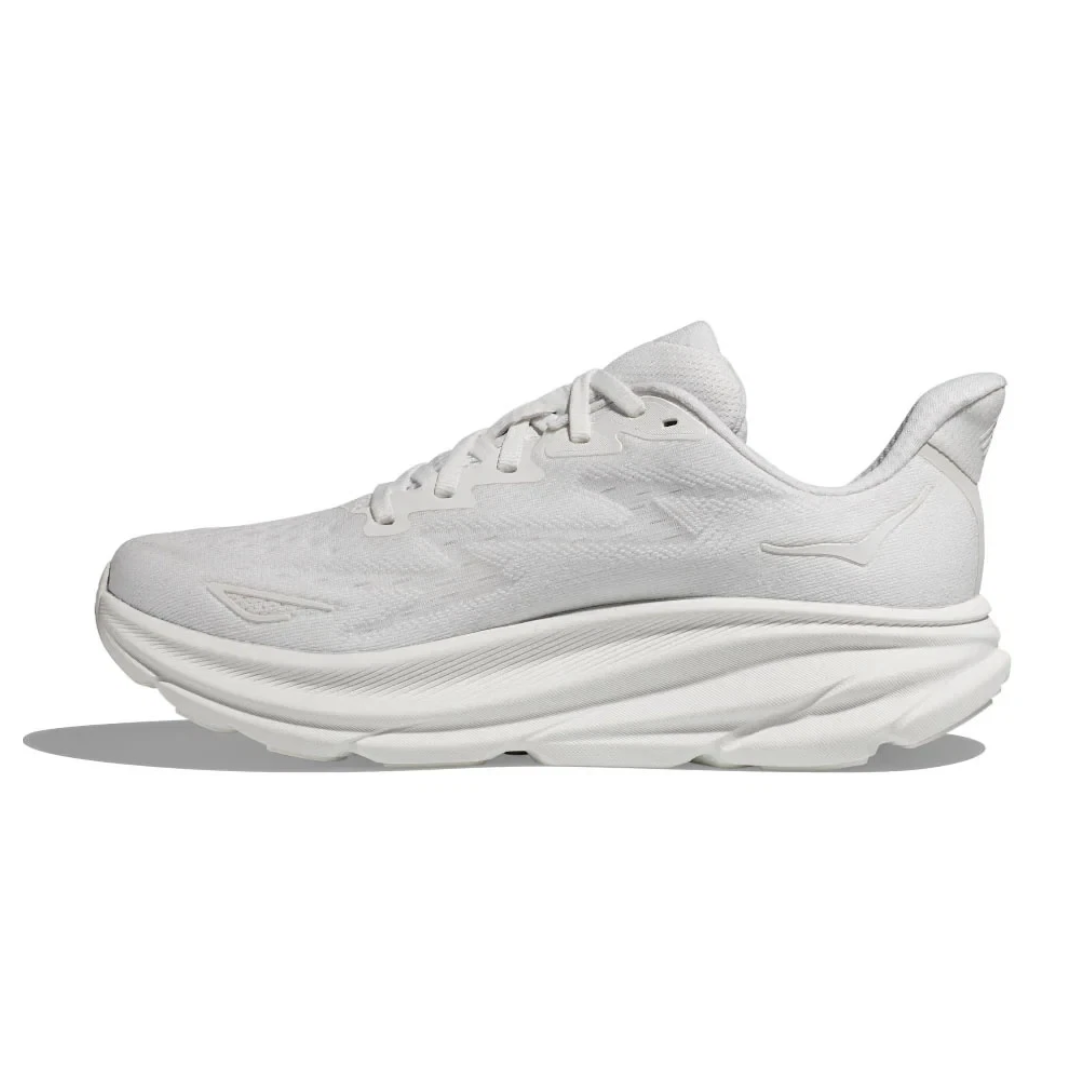 Hoka Women’s Clifton 9 Running Shoes – White 1127896-WWH