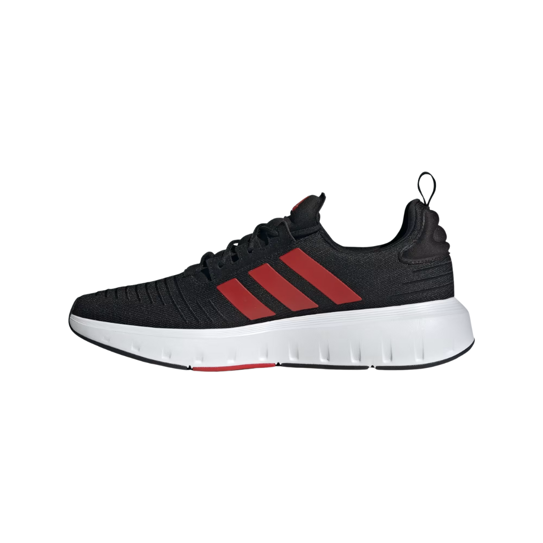 Adidas Men's Swift Run Shoes Black and Red IG4706