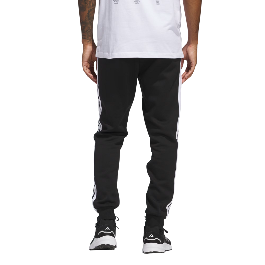 Adidas Essential 3 Stripes Fleece Pants JD1861