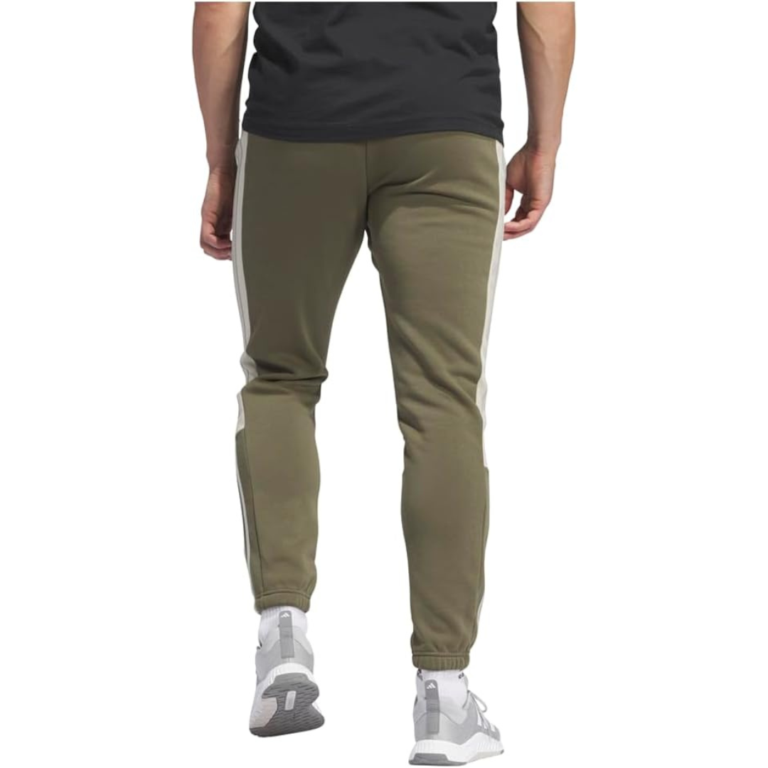 Adidas Men's CB Essentials 3-Stripes Drawstring Joggers