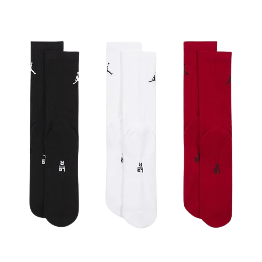 Jordan 3-Pack Unisex Everyday Crew Socks – DX9632-902