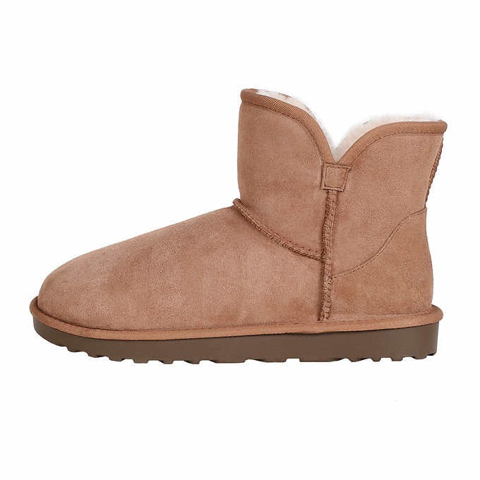 Kirkland Signature Women's Shearling Boot Tan 1711735