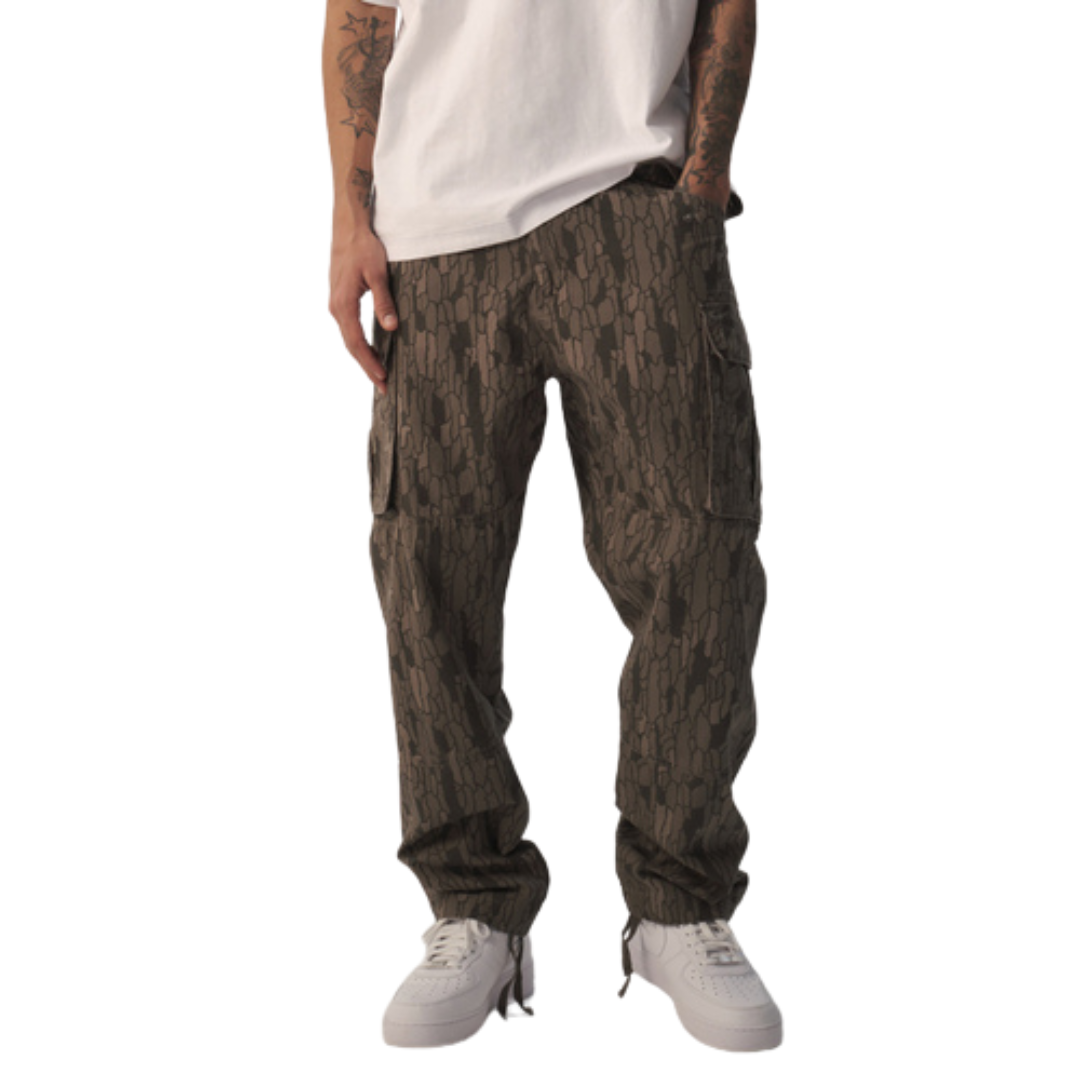 LCKR Men's Black Hawk Cargo Pants LMWP057