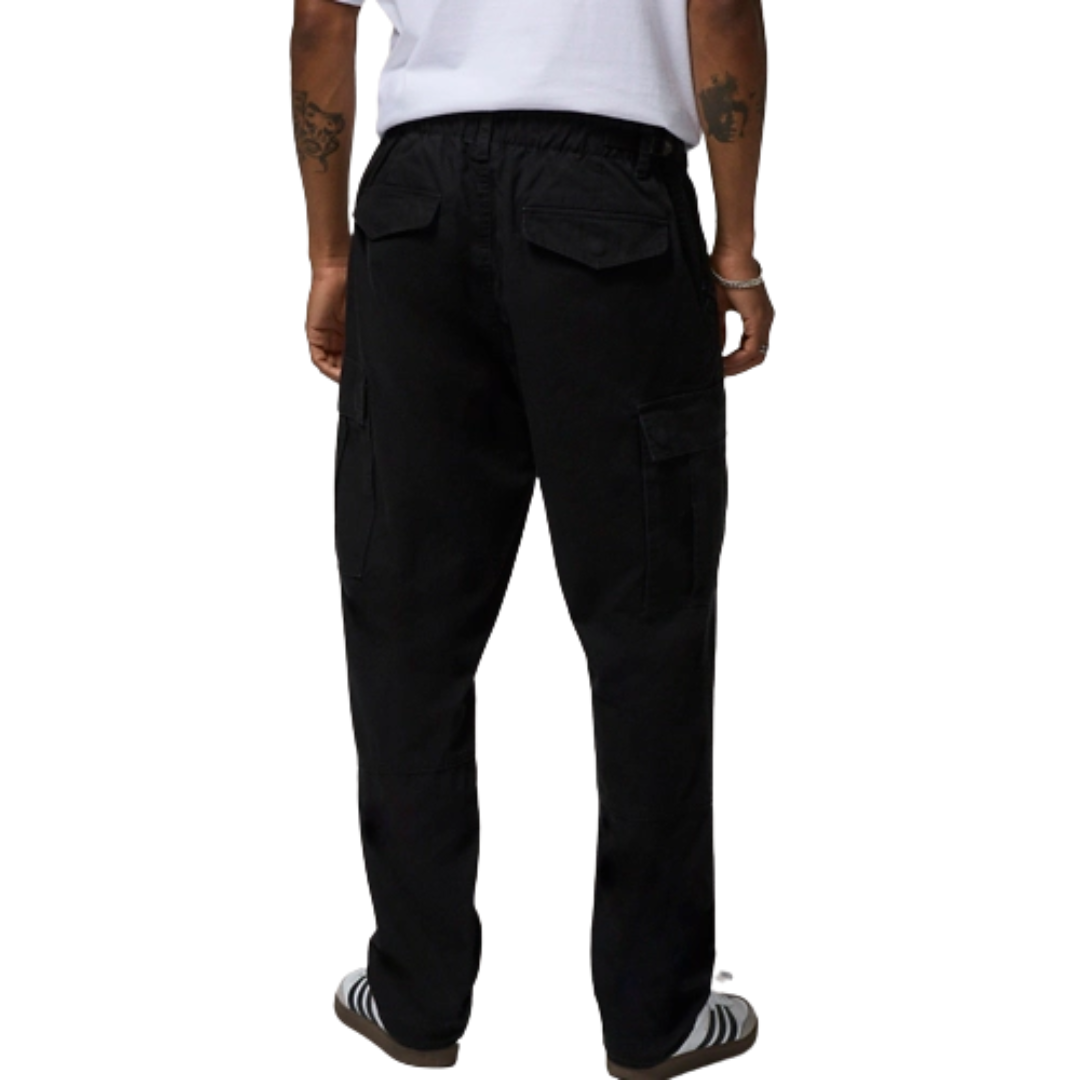 LCKR Men’s C-24 Cargo Black Pants – Relaxed Fit Utility Streetwear LMWP057BK