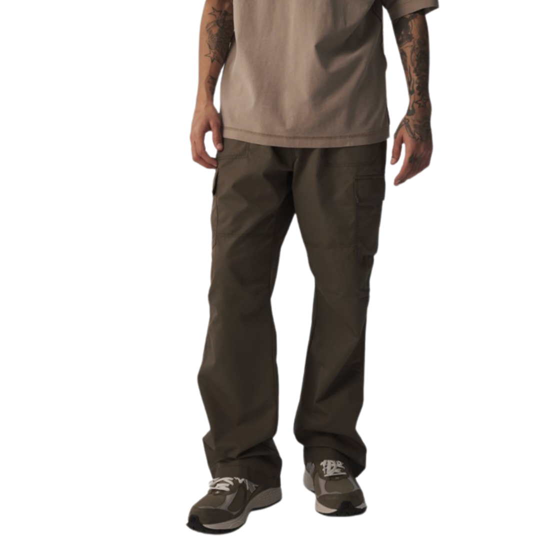 LCKR Nova Flare Pants Olive