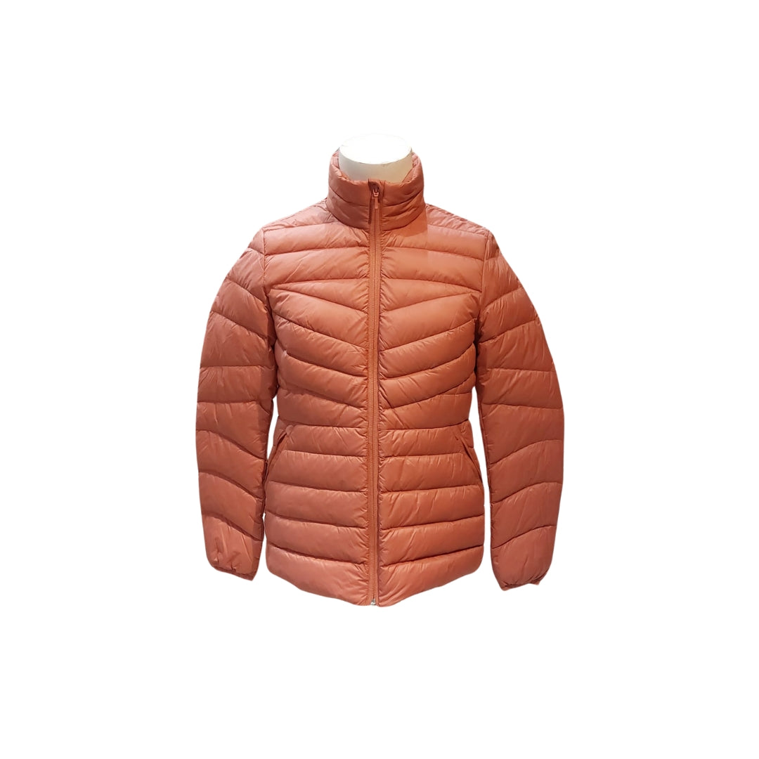 Lands’ End Women’s Puffer Jacket – Salmon Pink