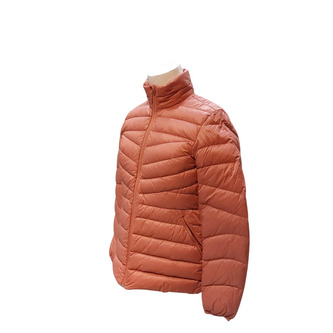 Lands’ End Women’s Puffer Jacket – Salmon Pink