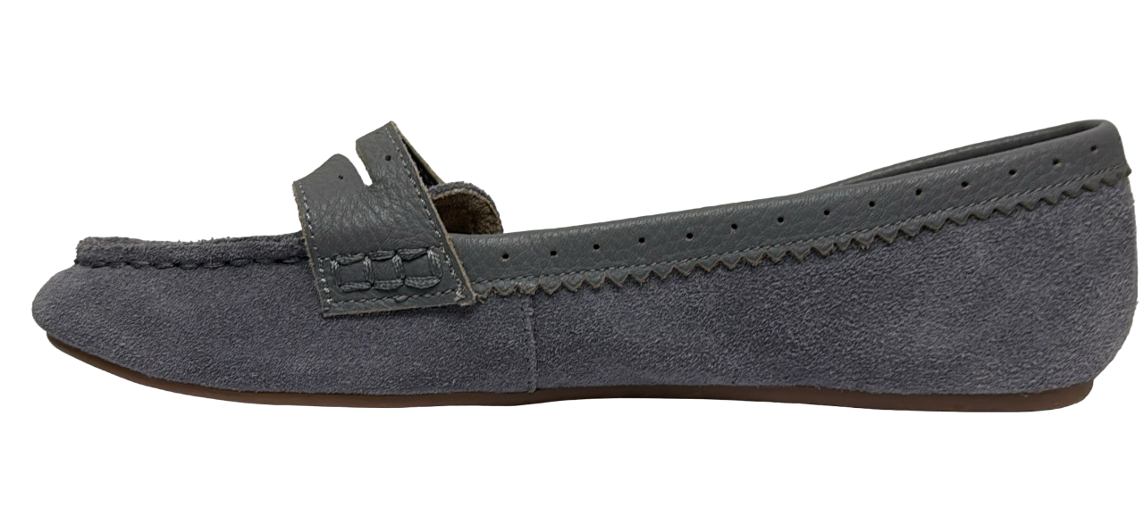 Mocasines grises para mujer de Lands' End
