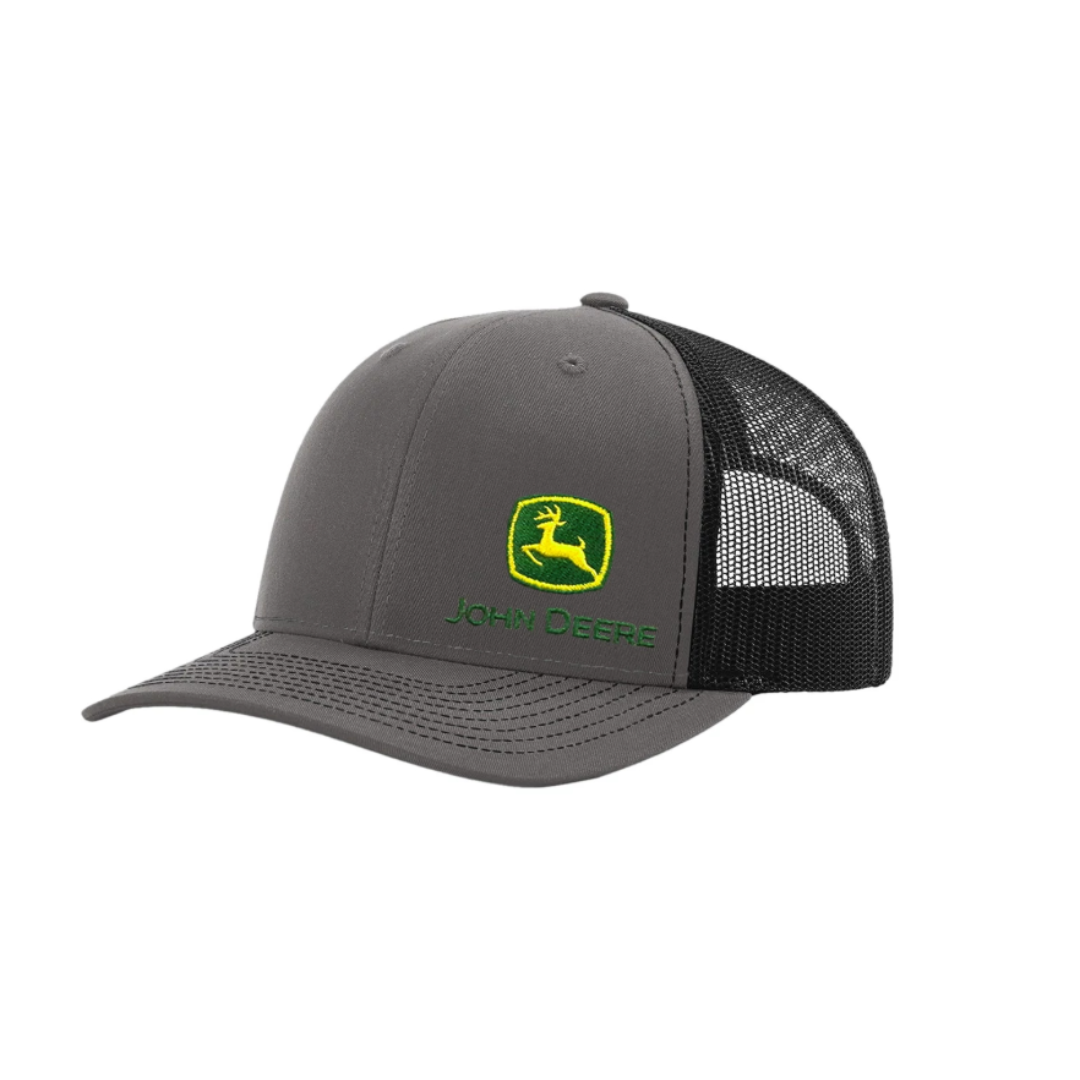 John Deere Moline 112 Black Mesh Back Hat LP82939