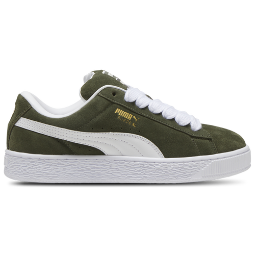 Puma Men's Suede XL Sneakers Dark Olive - 3950205-13
