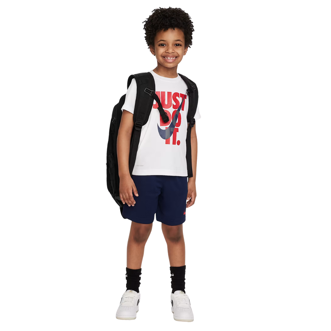 Nike Little Kids Dri-FIT Just Do It 2-Piece Set – Tee & Shorts (86F026-U90)