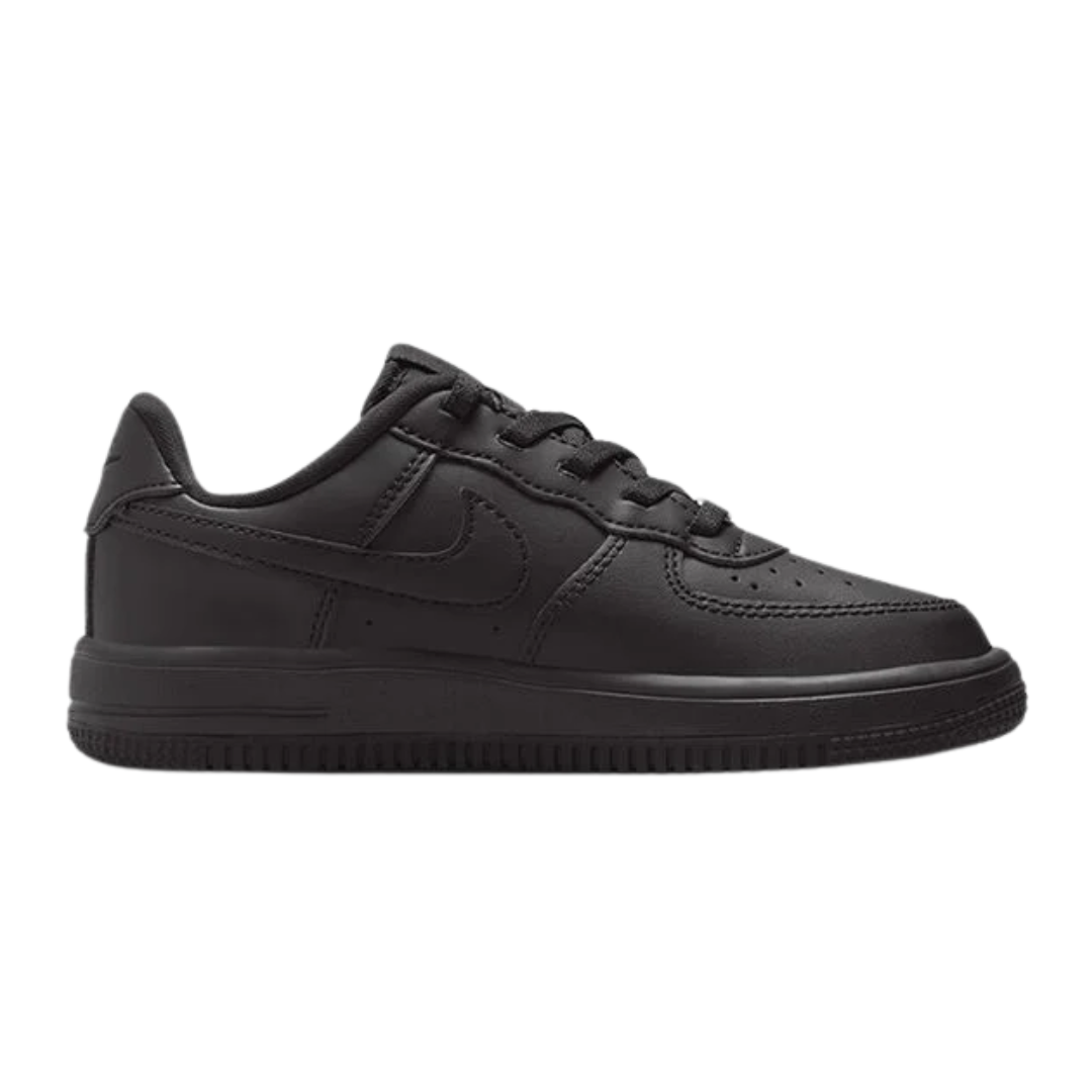 Nike Little Kids' Force 1 Low EasyOn Black Shoes FN0237-001
