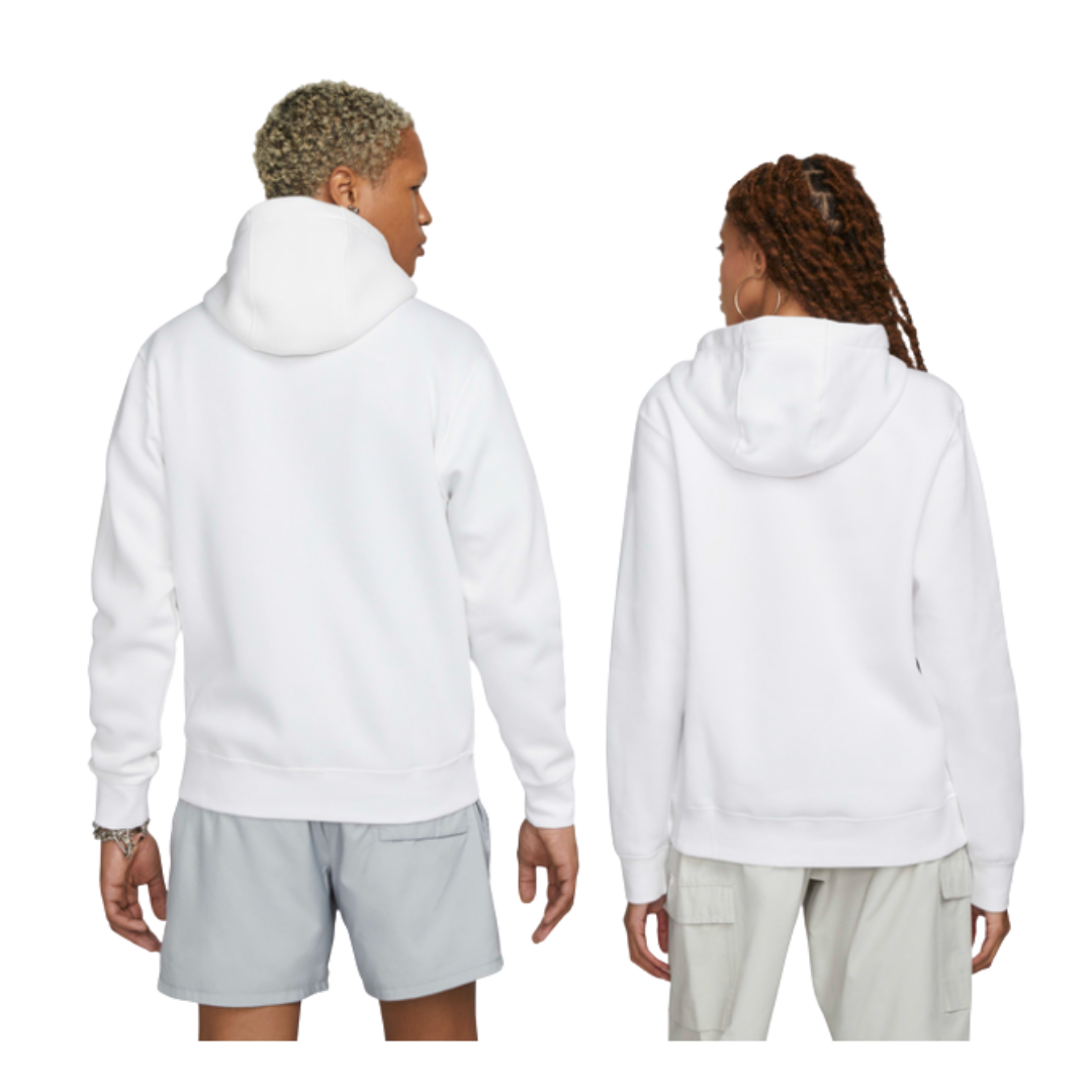 Nike Women's Sportswear Club Fleece White Hoodie