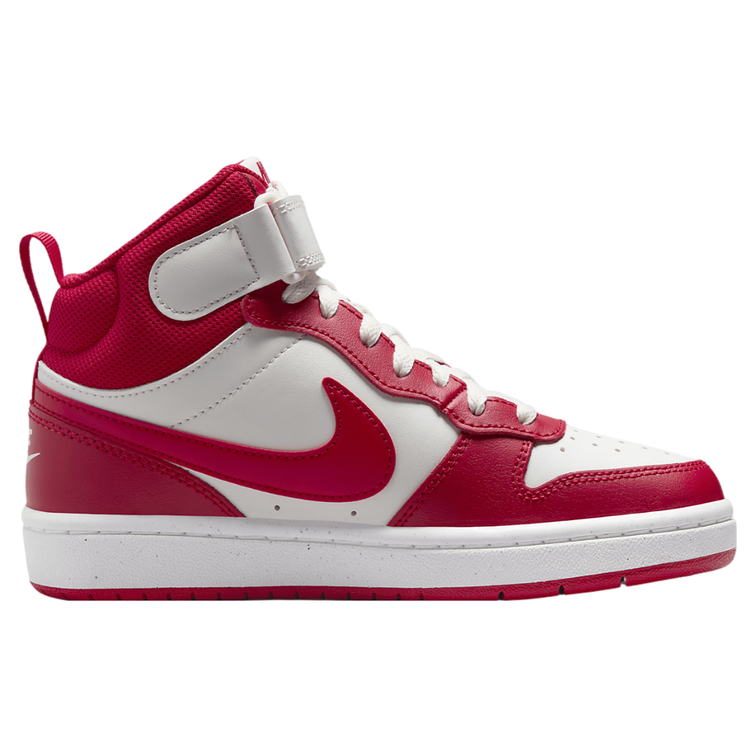 Nike Big Kids' Court Borough Mid 2 GS Shoes - CD7782-124