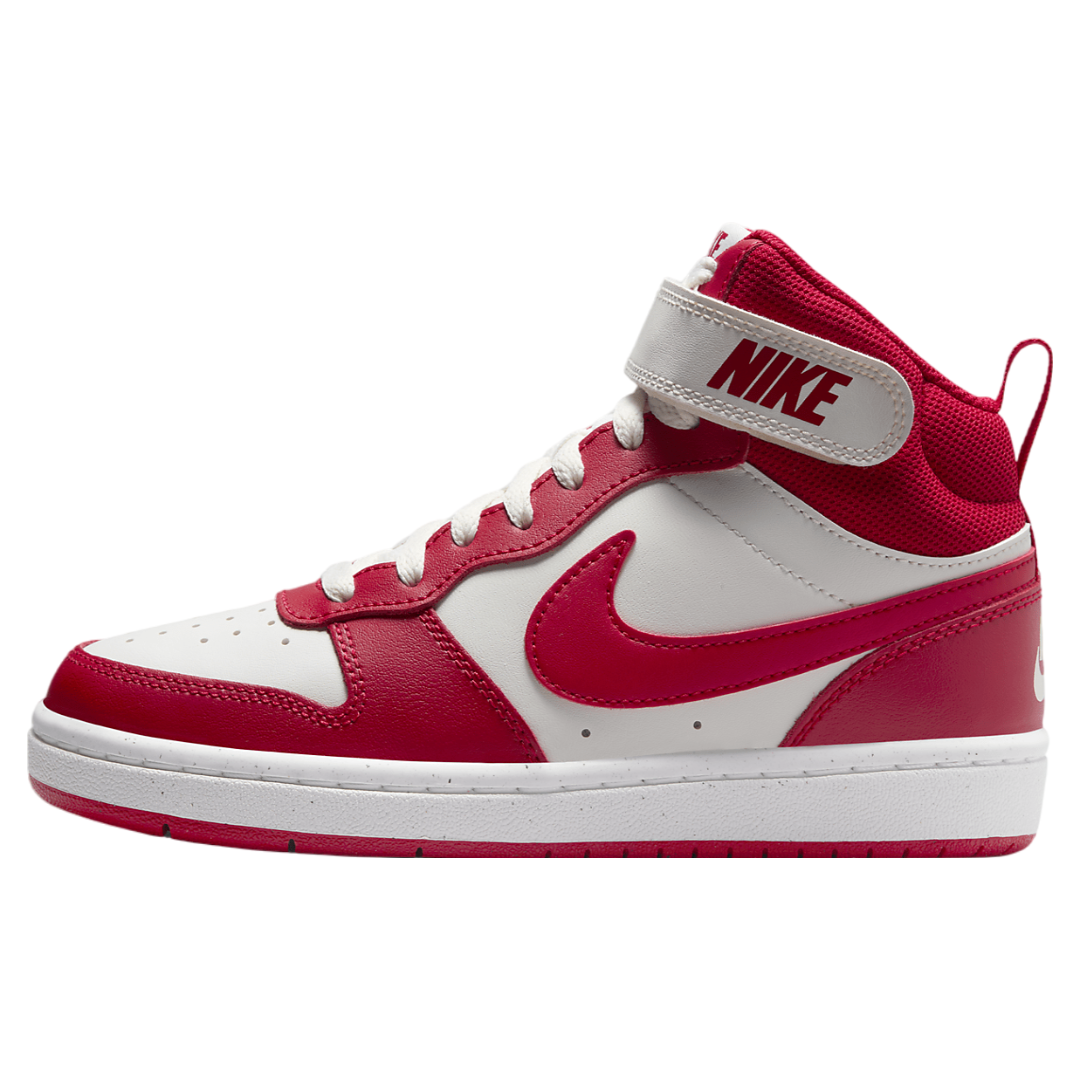 Nike Big Kids' Court Borough Mid 2 GS Shoes - CD7782-124