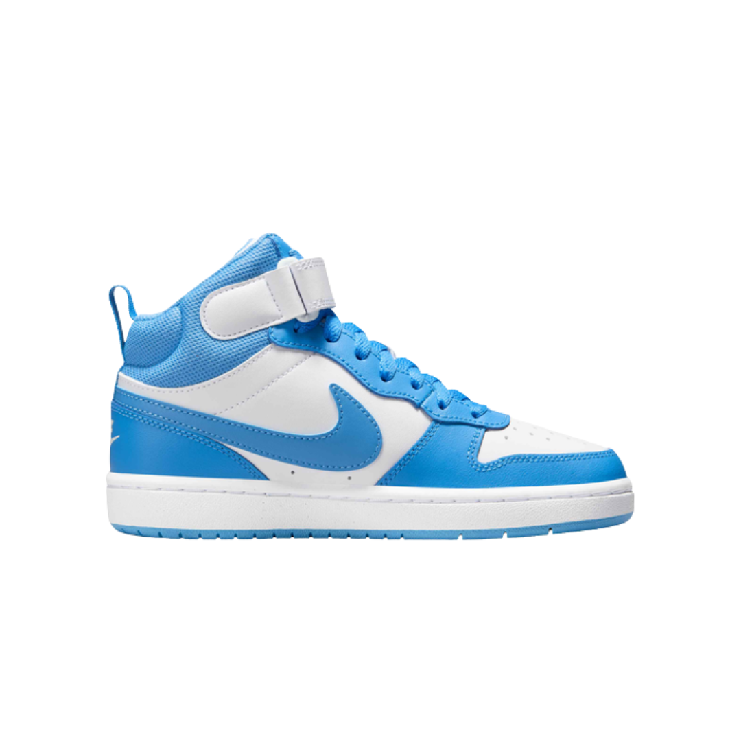 Nike Big Kids' Court Borough Mid 2 Shoes CD7782-123