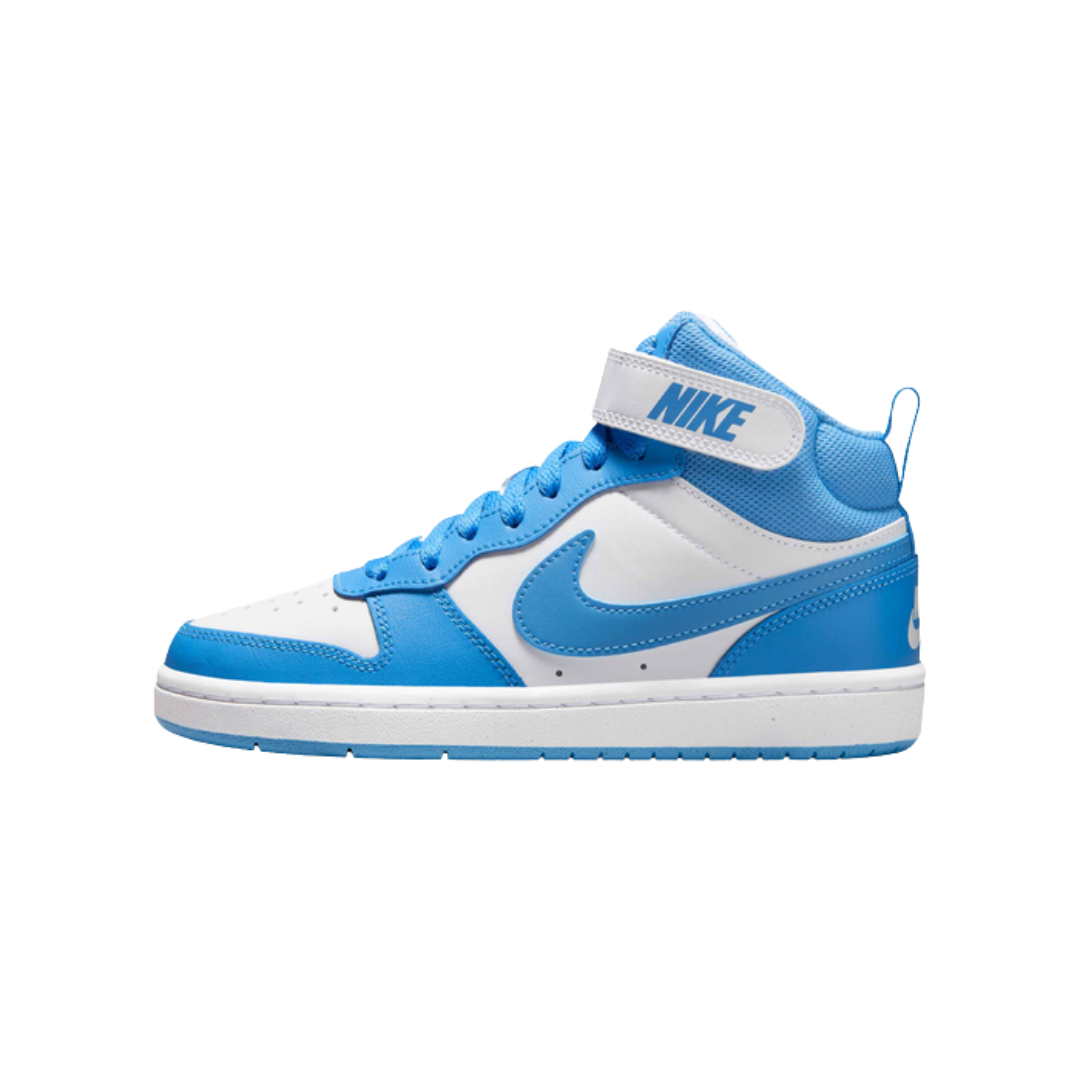 Nike Big Kids' Court Borough Mid 2 Shoes CD7782-123