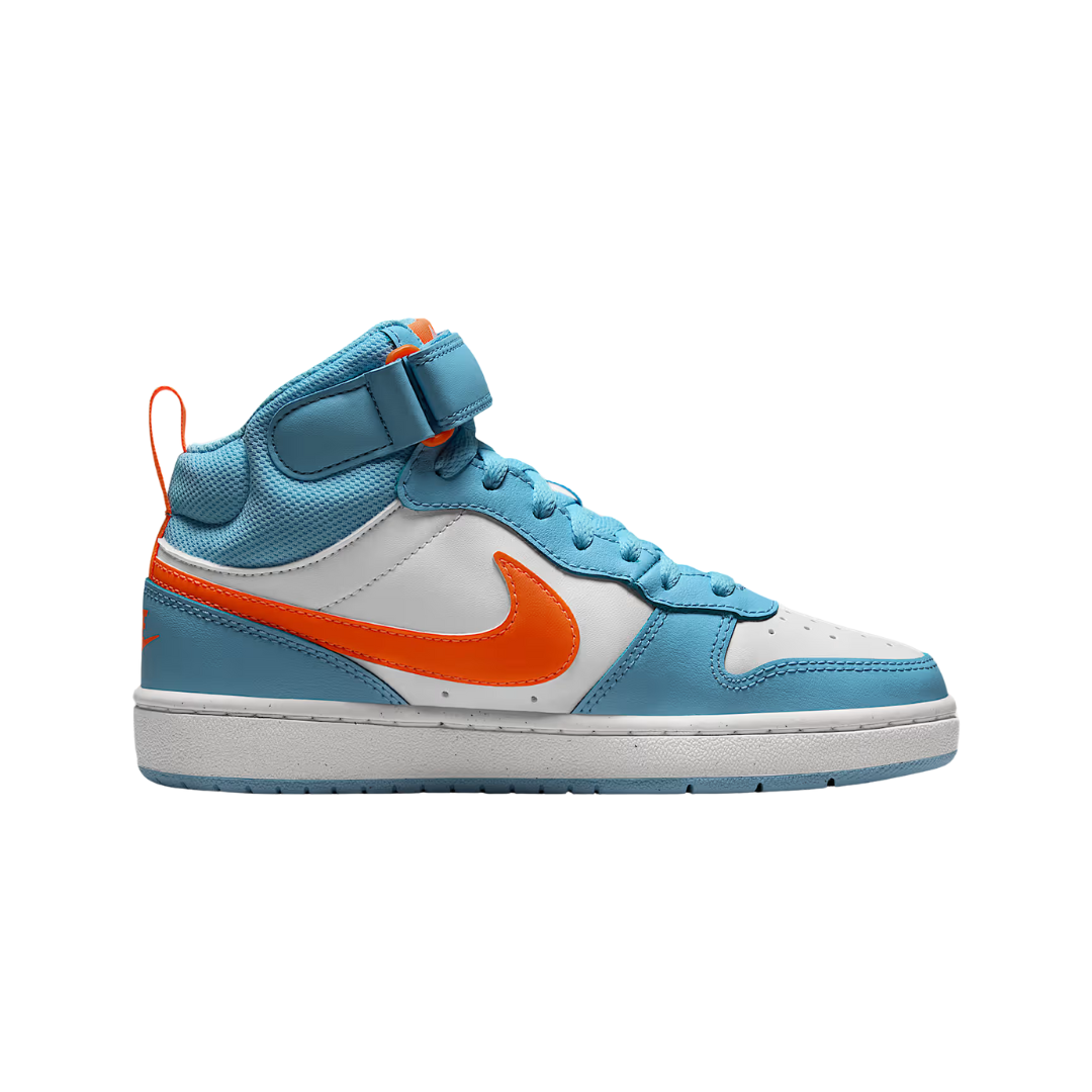 Nike Big Kids' Court Borough Mid 2 Shoes – HF4791-407