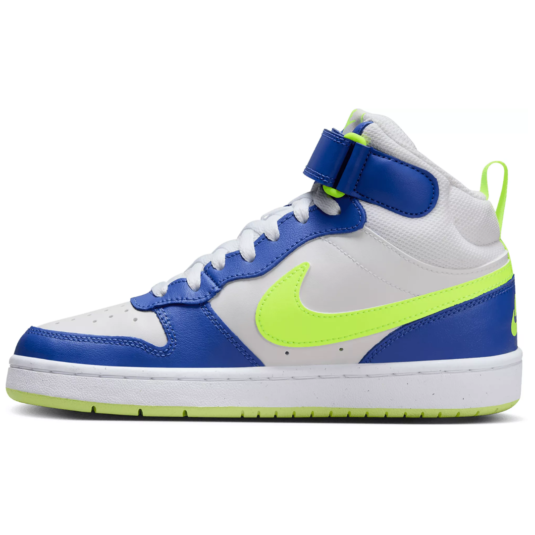 Nike Big Kids' Court Borough Mid 2 – (GS) Shoes - HJ9241-488