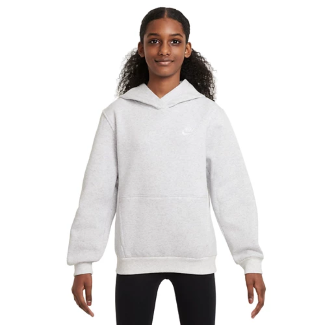 Nike Big Kids’ Sportswear Club Fleece Oversized Pullover Hoodie – FZ5579-051