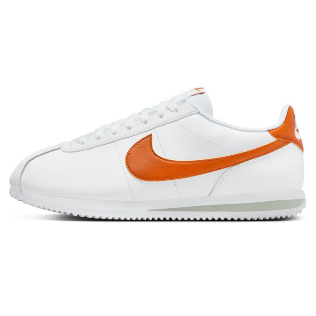 Nike Men's Cortez Shoes DM4044 102 White/Campfire Orange
