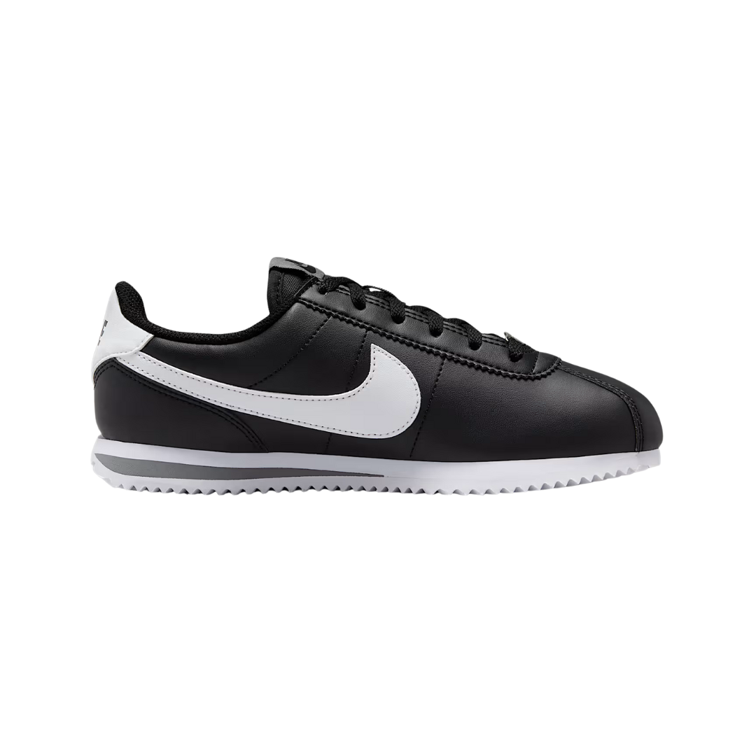 Nike Big Kids’ Cortez Shoes – Black/White - DM0950-001