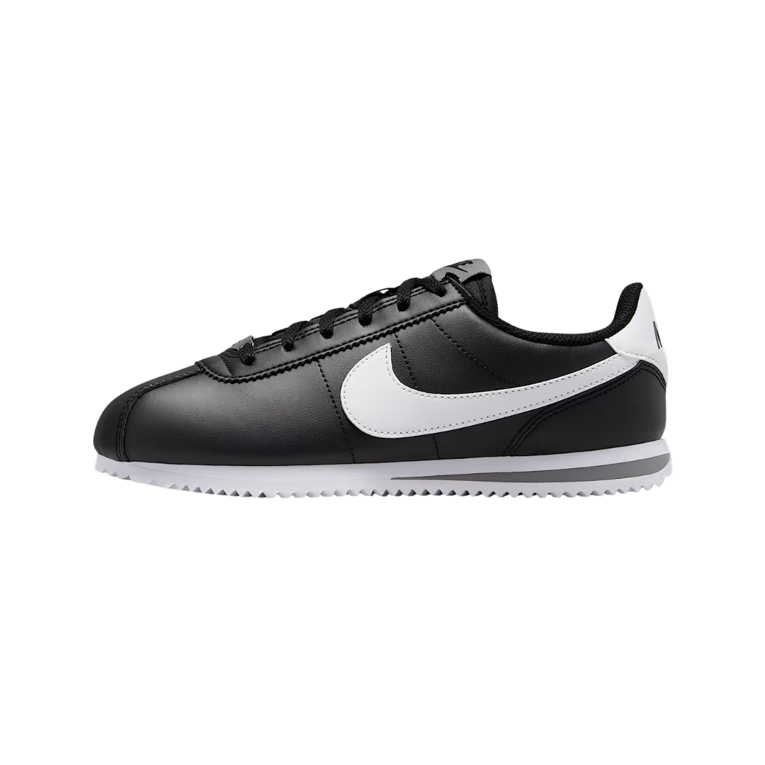 Nike Big Kids’ Cortez Shoes – Black/White - DM0950-001