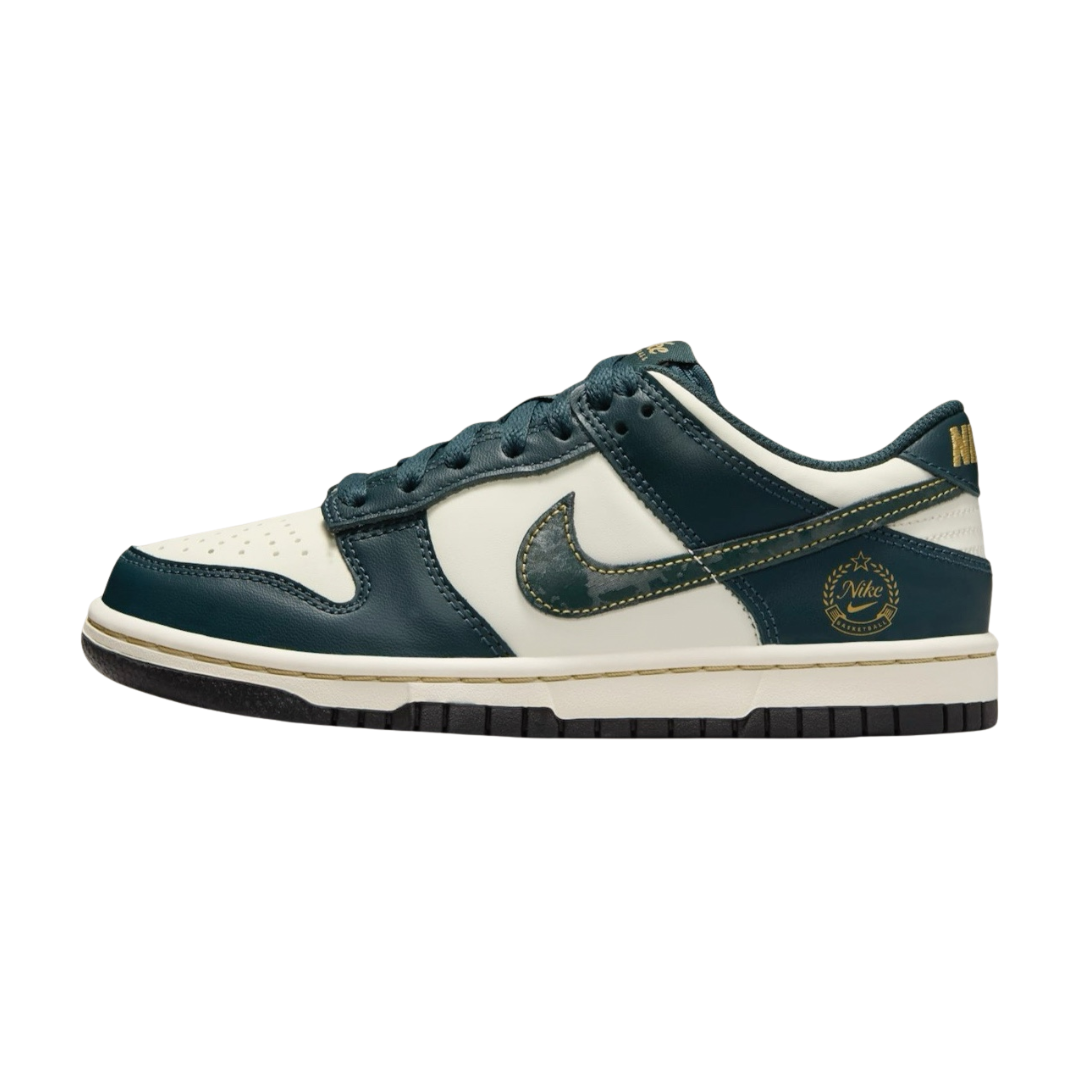 Nike Dunk Low Grade School Shoes Deep Jungle – FB9109-301