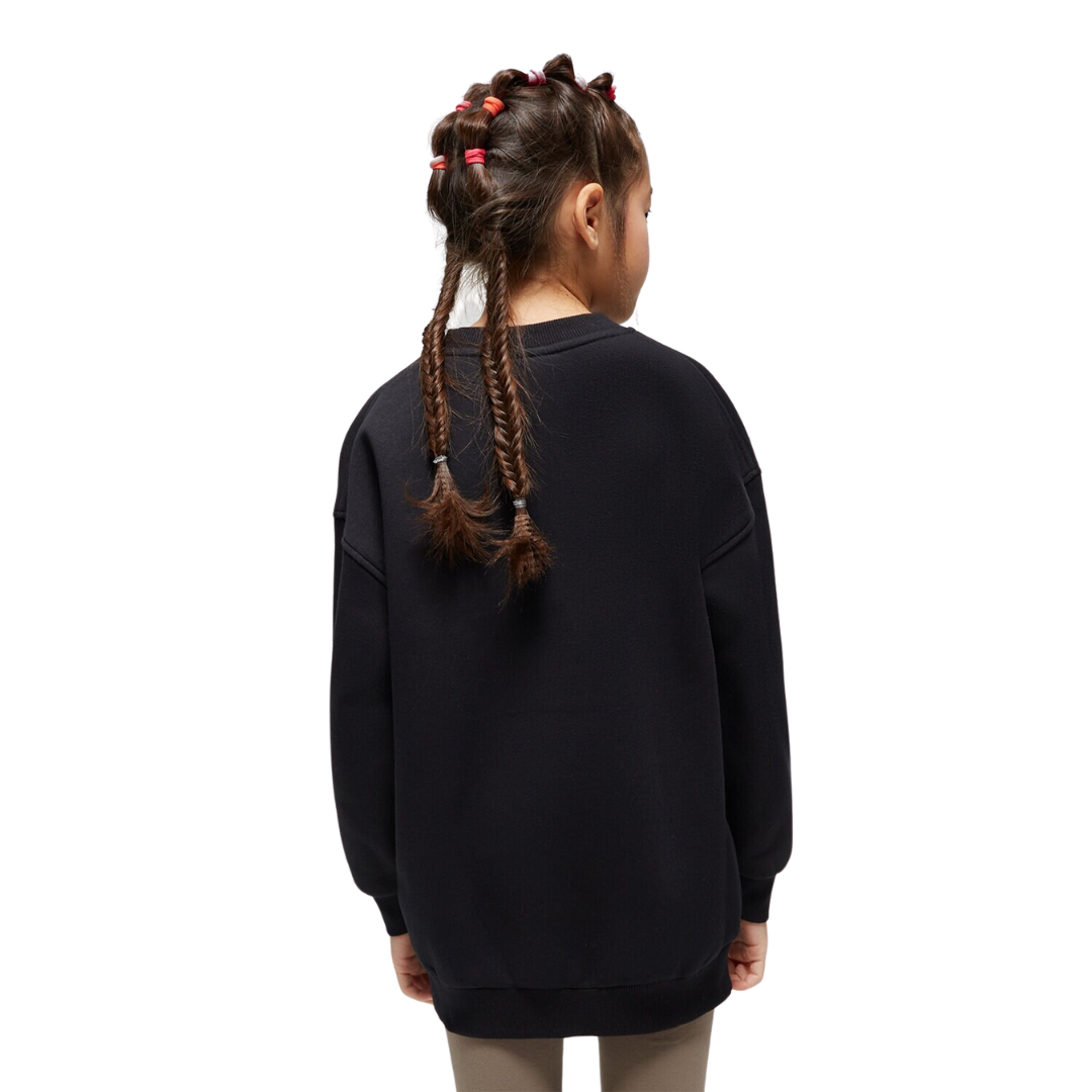 Nike Girls Fleece Club Sweatshirt Black FJ6161-010