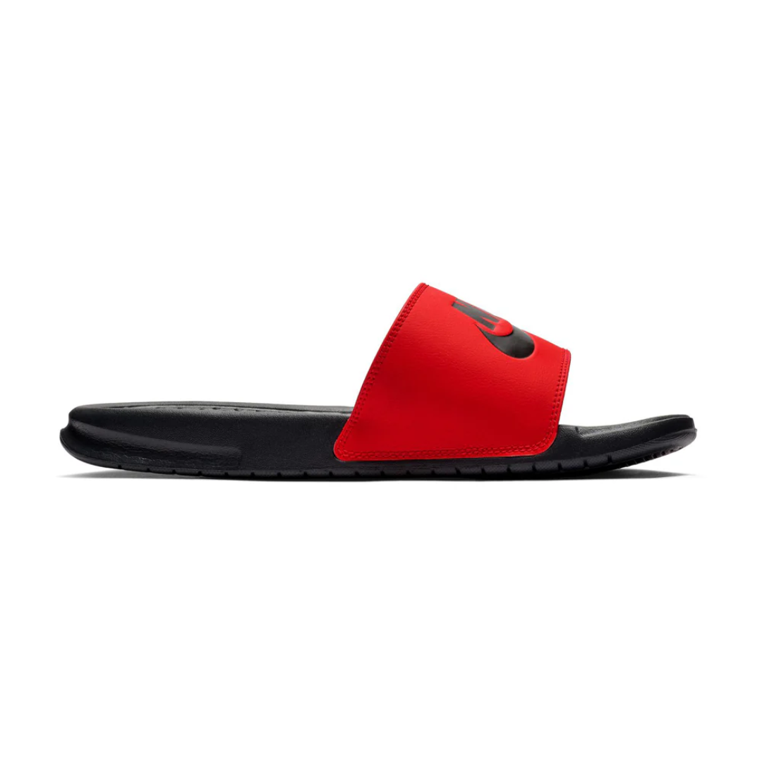 Nike Men's Benassi JDI Slides Red/Black – 343880-605