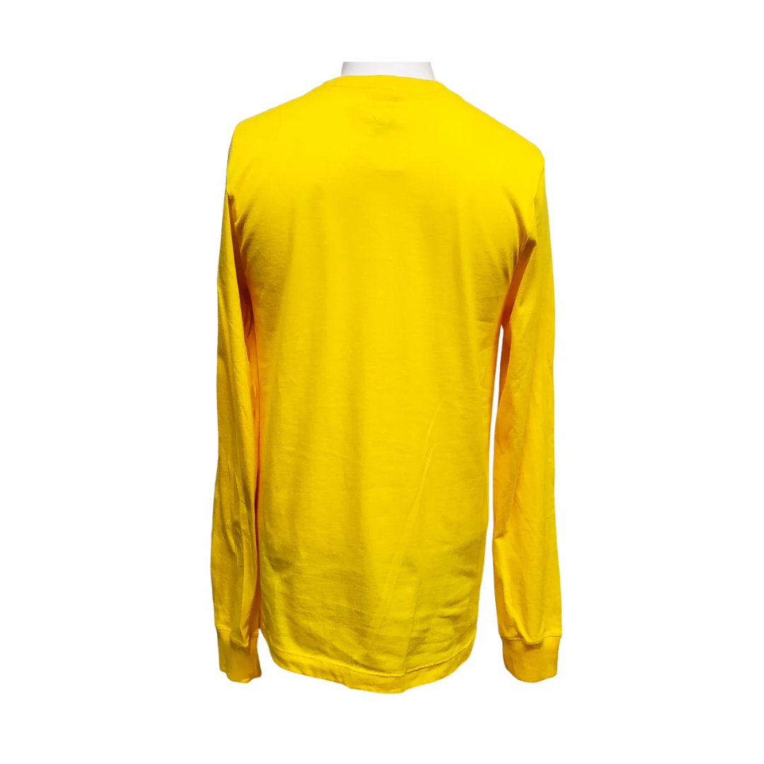 Nike Men's LS Yellow "HAVE A NIKE DAY" T- Shirt FN8569-749