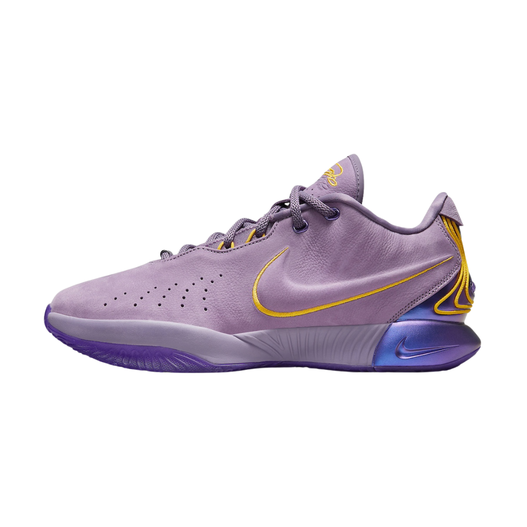 Nike Men's LeBron 21 “Violet Dust” Basketball Shoes - FV2345-500