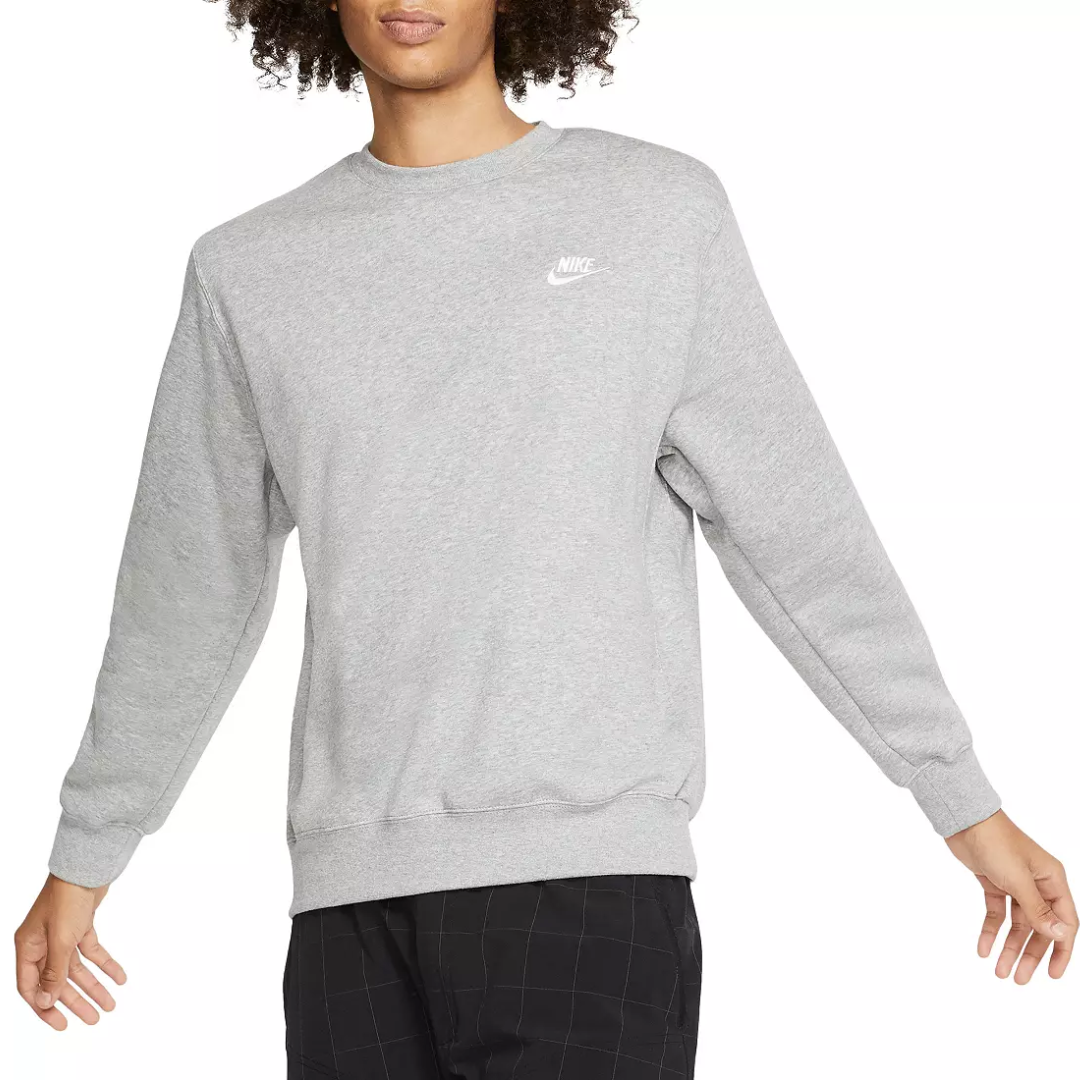 Nike Men's Sportswear Club Fleece Crewneck Sweatshirt – FZ6110-063