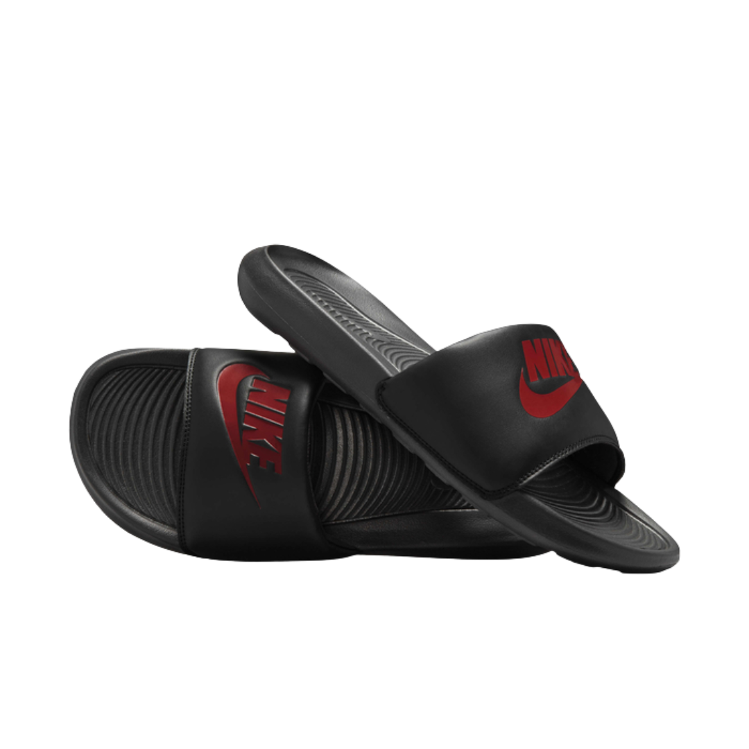 Nike Men’s Victori One Slides – Black Red CN9675-004