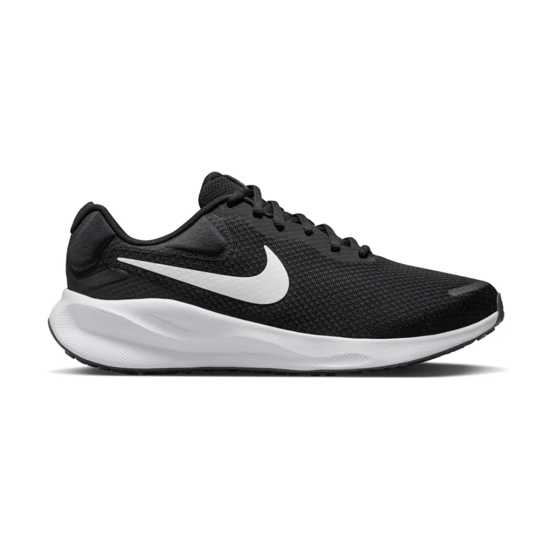 Nike Revolution 7 Men’s Wide Width Running Shoes – Black/White FB8501-002