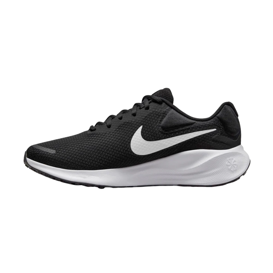 Nike Revolution 7 Men’s Wide Width Running Shoes – Black/White FB8501-002