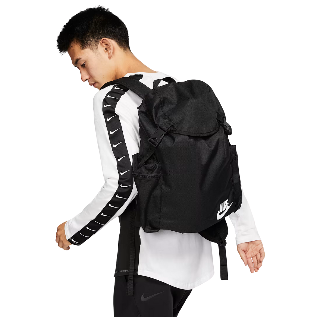 Nike Rucksack Heritage Backpack - Black/White - BA6150-010