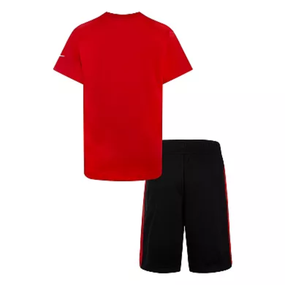 Nike Toddler Boys 2-Piece Dri-FIT Dropset T-Shirt and Shorts Set 86E237-R1N