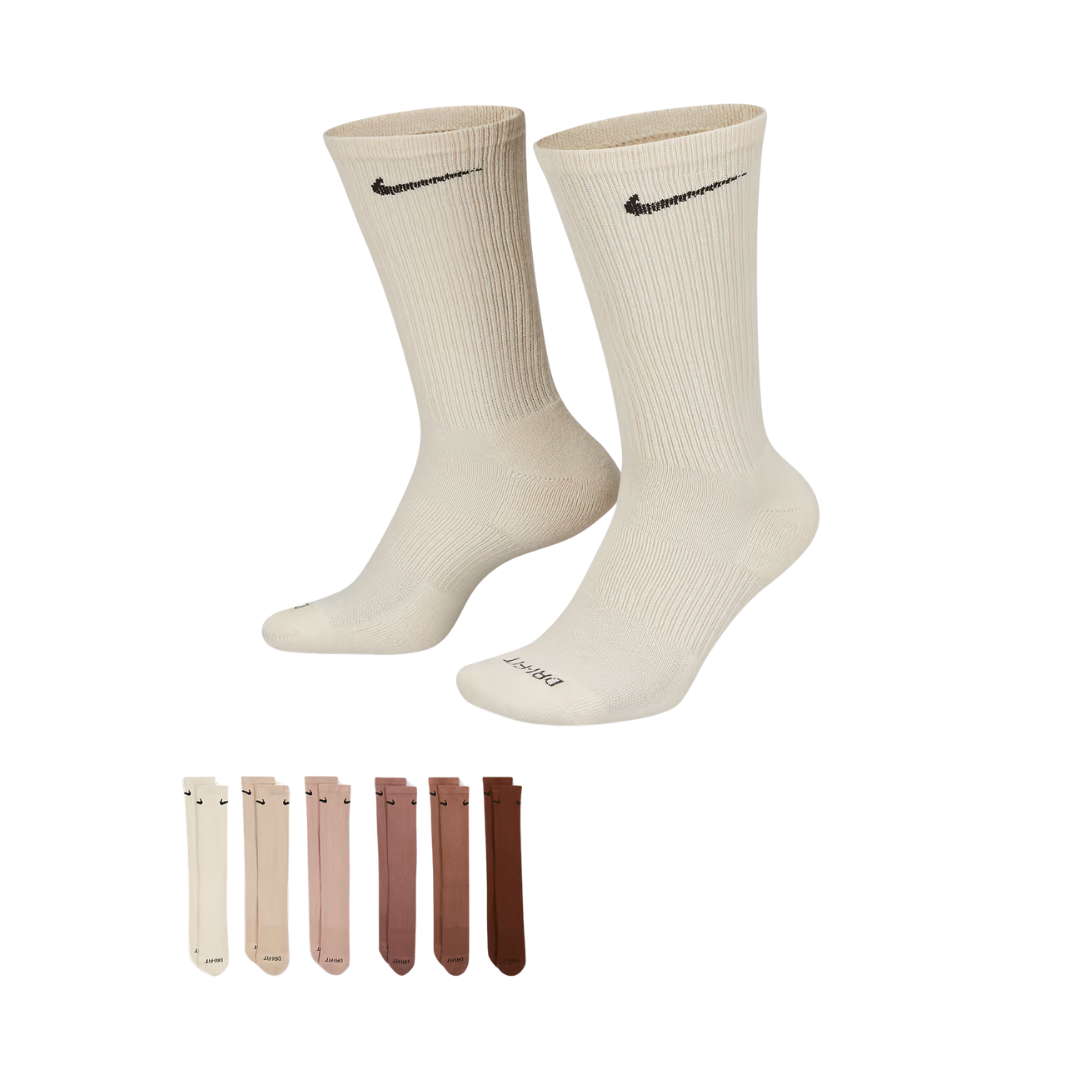 Nike Unisex Everyday Plus Cushioned Training Crew Socks SX6897-904