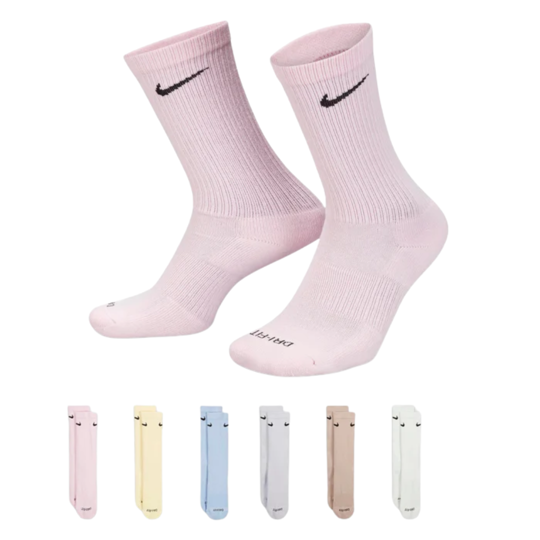 Nike Unisex Everyday Plus Cushioned Training Crew Socks SX6897-906