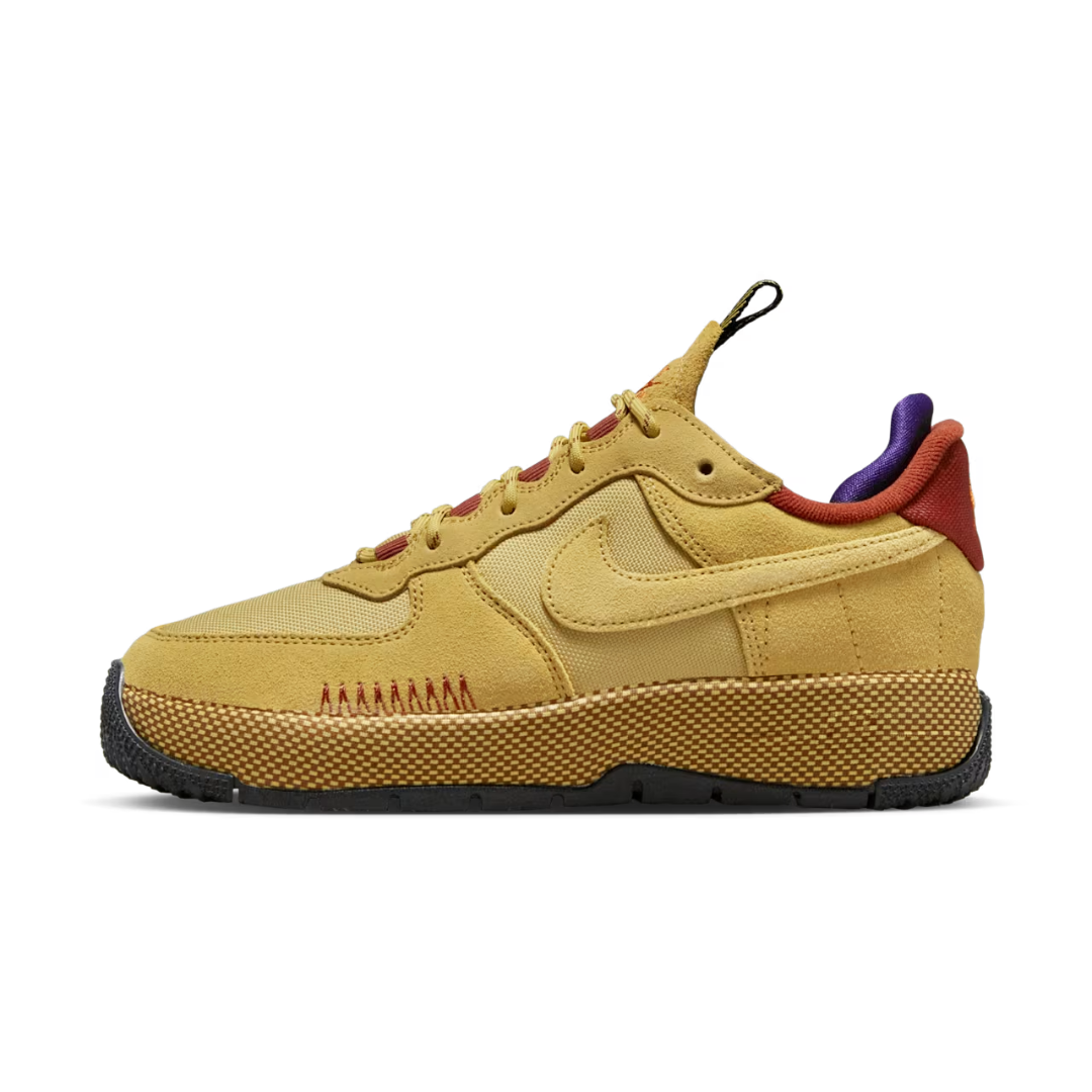 Nike Women’s Air Force 1 Wild Shoes – Wheat Gold FB2348-700