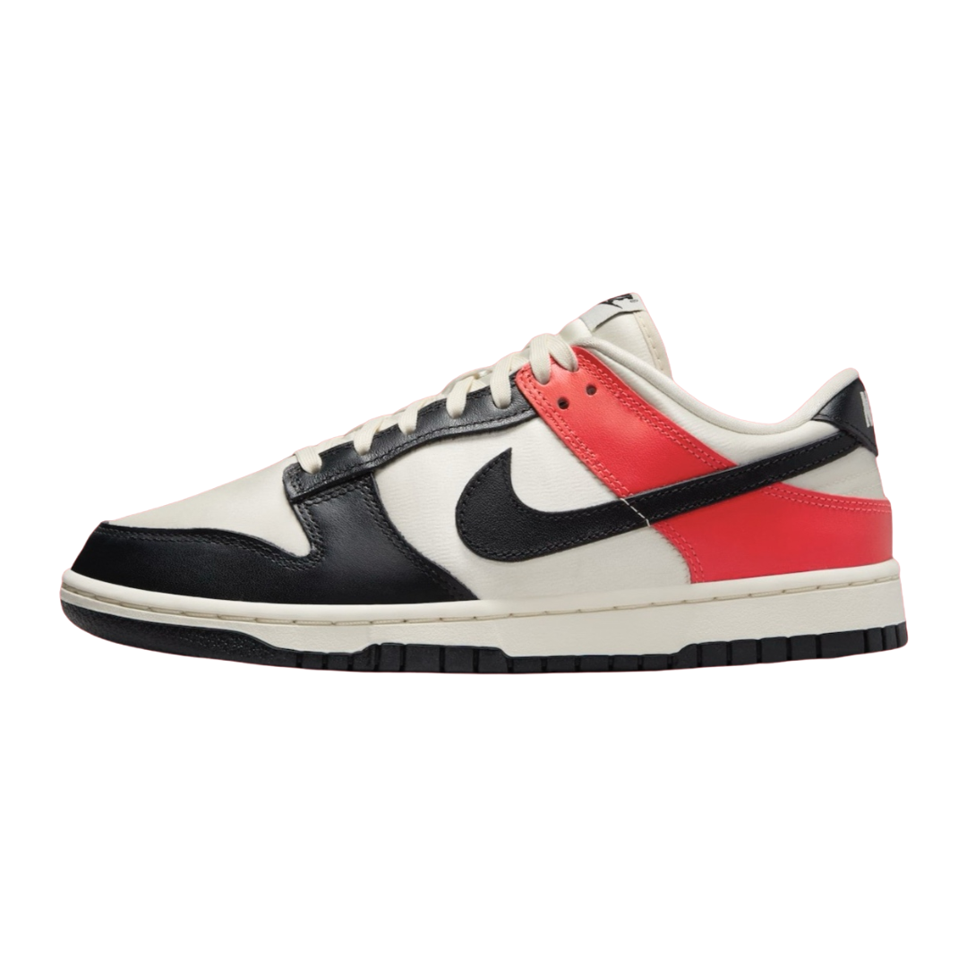 Nike Women's Dunk Low Black Toe / Bright Crimson Shoes – HQ3423-635