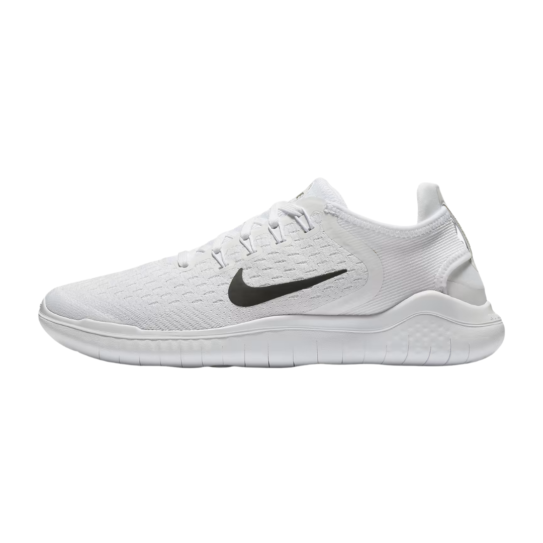 Nike Women’s Free RN 2018 Running Shoes – White/Black 942837-100