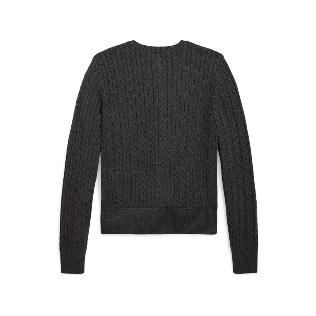 Polo Ralph Lauren Girls' Mini Cable Cotton Cardigan – Big Kid