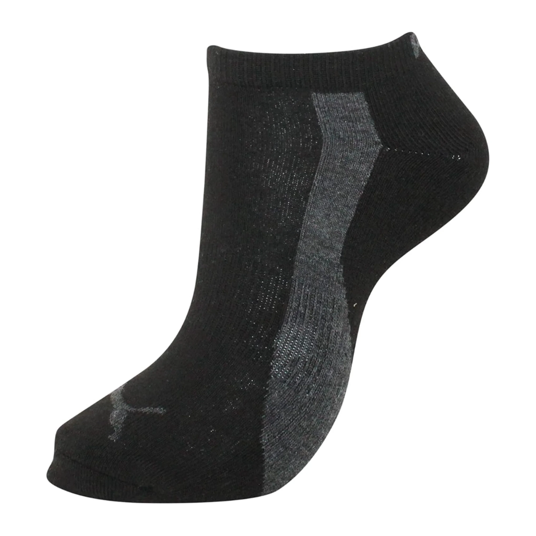 Puma Men’s Low-Cut No-Show Socks – 6-Pair Black