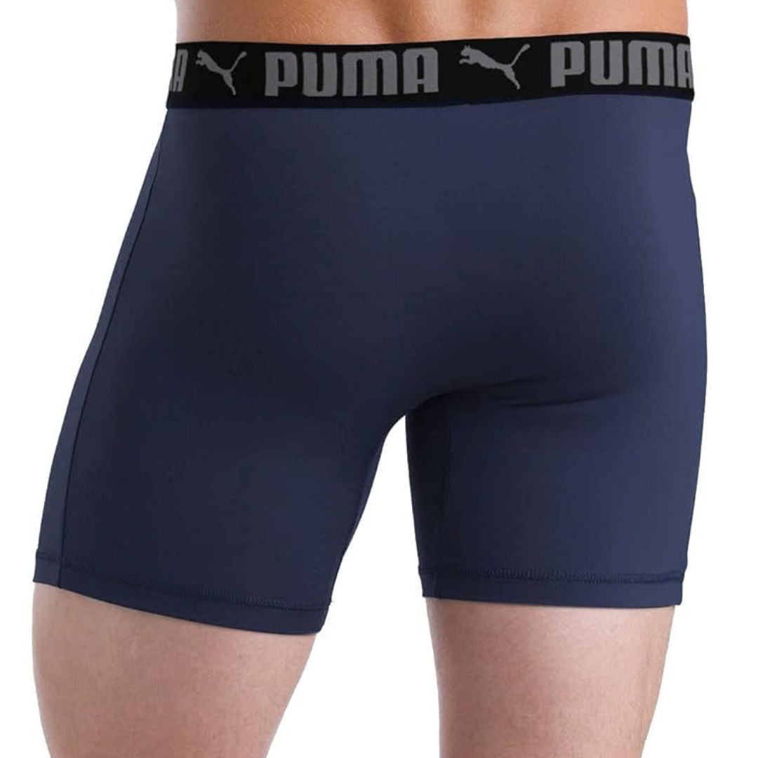 Puma Men's Microfiber Boxer Brief, 5-pack
