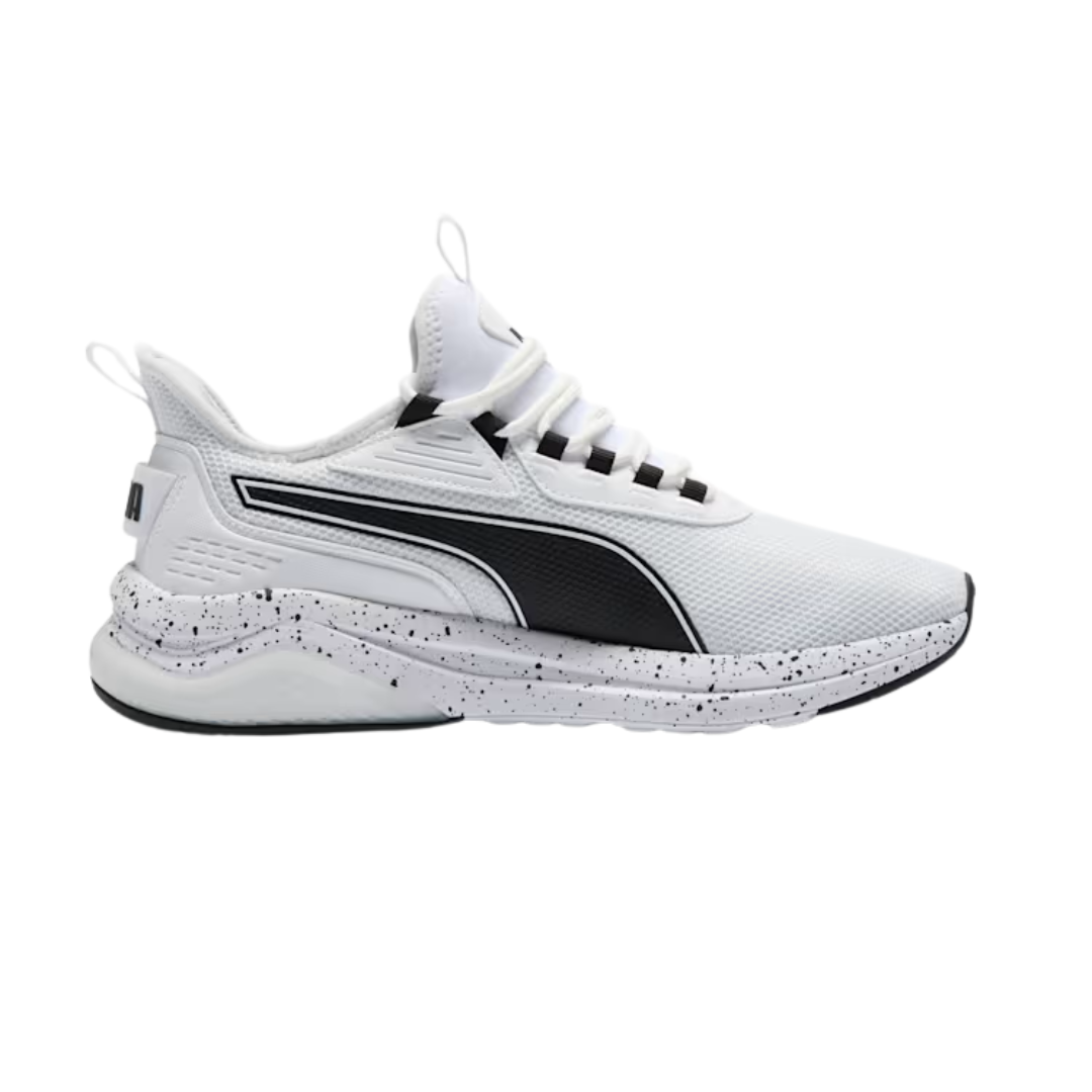 Puma Men's Speckle White Running Shoes 396867-14