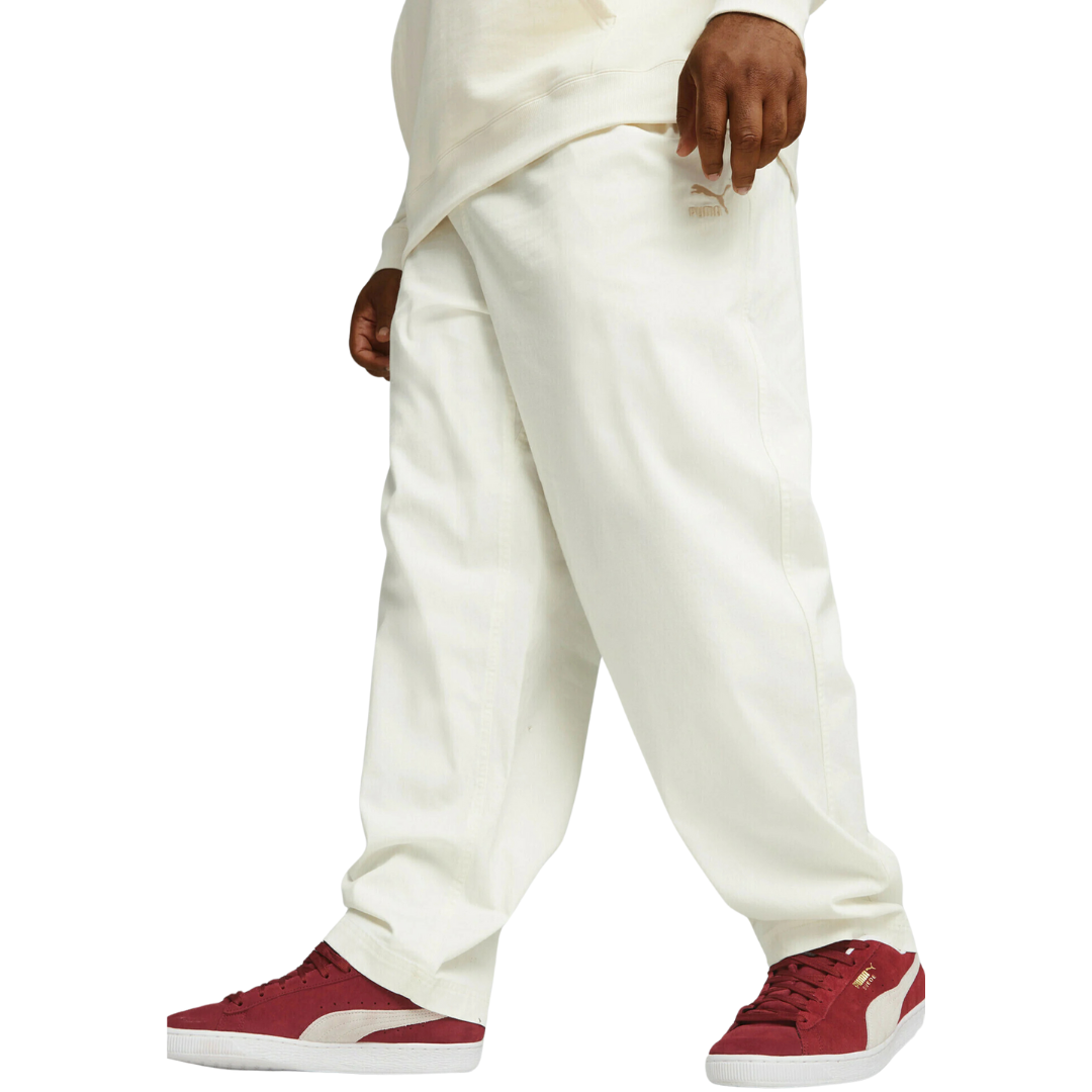 Puma Men's Classics Fleece Sweatpants - Frosted Ivory (621414-99)