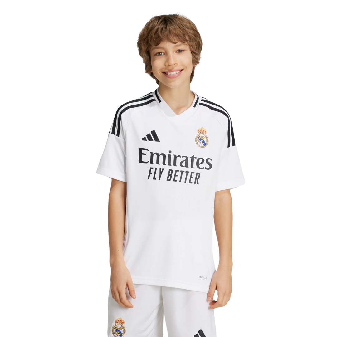 Real Madrid Kids' 24/25 Home Jersey –  (IT5186)
