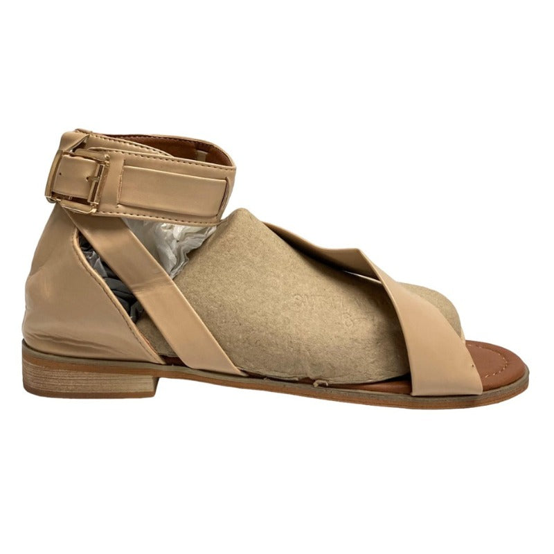 Square Open Toe Fashion Slide